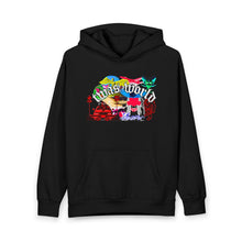 Load image into Gallery viewer, twas world the future pull over hoodie