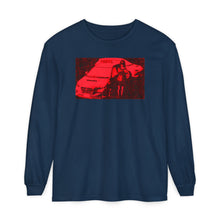 Load image into Gallery viewer, never press red race car Long Sleeve (no logo)