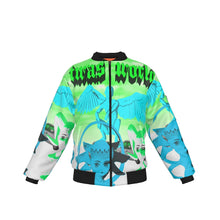 Load image into Gallery viewer, twas world Bomber Jacket With Sleeve Pocket