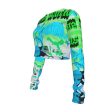 Load image into Gallery viewer, Twas world Round Neck Crop Top T-Shirt