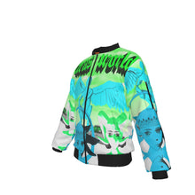 Load image into Gallery viewer, twas world Bomber Jacket With Sleeve Pocket