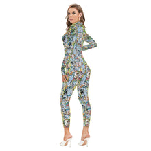 Load image into Gallery viewer, twas world Long-sleeved High-neck Jumpsuit With Zipper