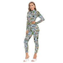 Load image into Gallery viewer, twas world Long-sleeved High-neck Jumpsuit With Zipper