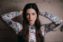 Load image into Gallery viewer, twas world Long-sleeved High-neck Jumpsuit With Zipper