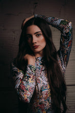 Load image into Gallery viewer, twas world Long-sleeved High-neck Jumpsuit With Zipper