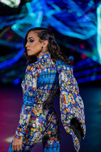 Load image into Gallery viewer, twas world Women's Long-sleeved High-neck Jumpsuit With Zipper#3