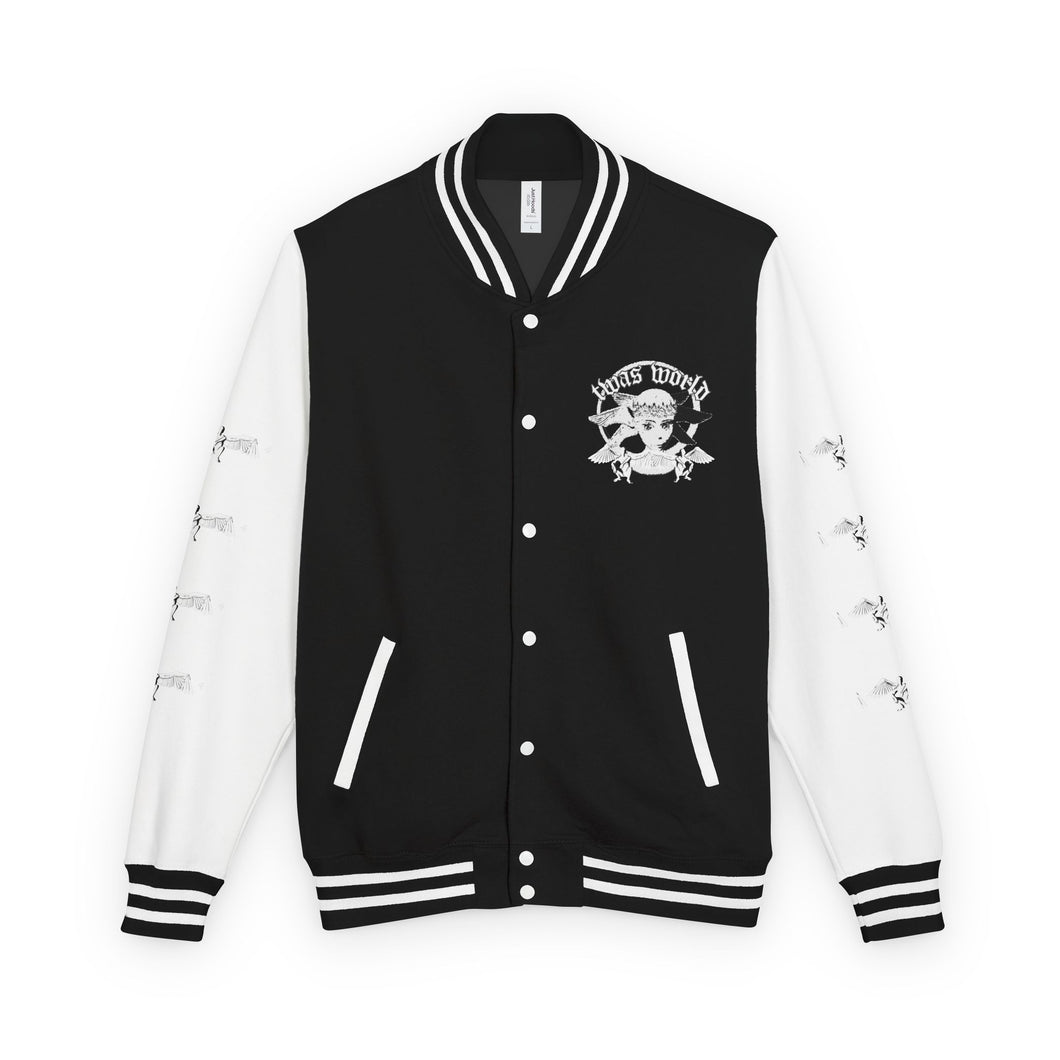 twas world Heavyweight angels Letterman Jacket