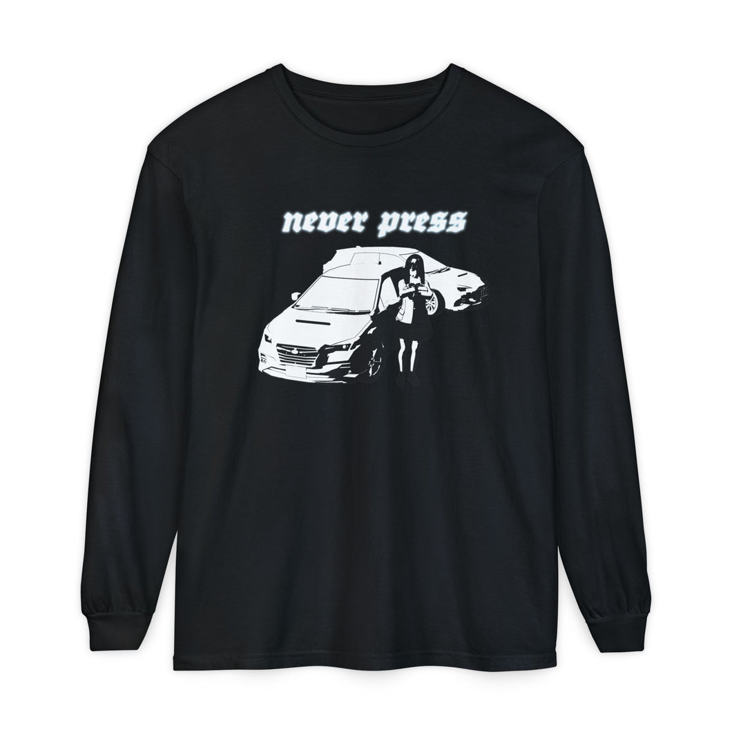 never press race carLong Sleeve