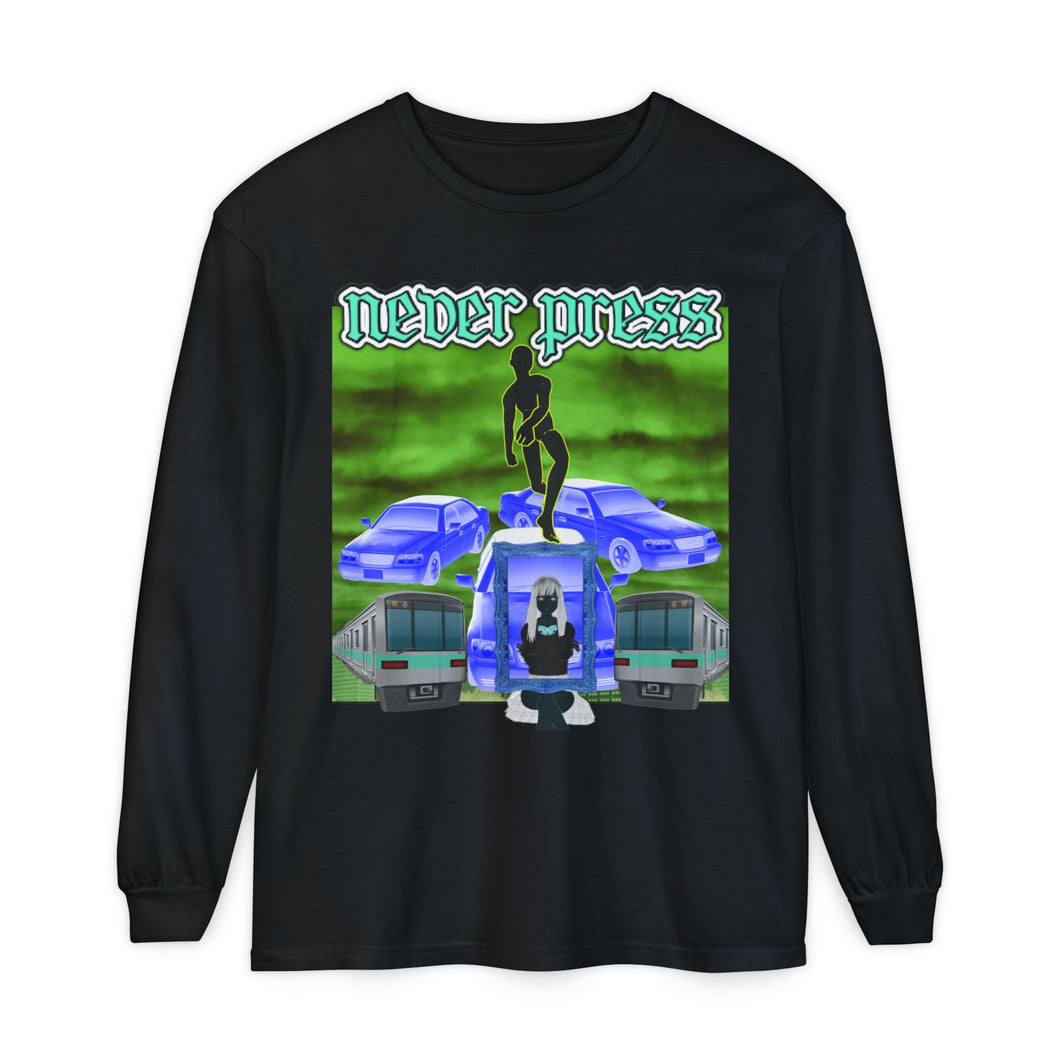 never press Long Sleeve
