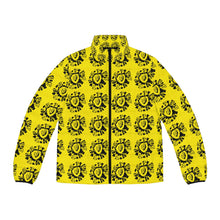 Load image into Gallery viewer, Mask yellow X puffer
